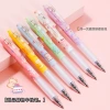 Shanzhi Press Pen Ins-style student exam gel pen Black signature pen Press Gel Pen set details Picture